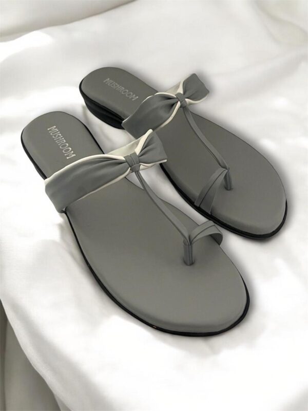 MUSHROOM Bow-Knot Sandals