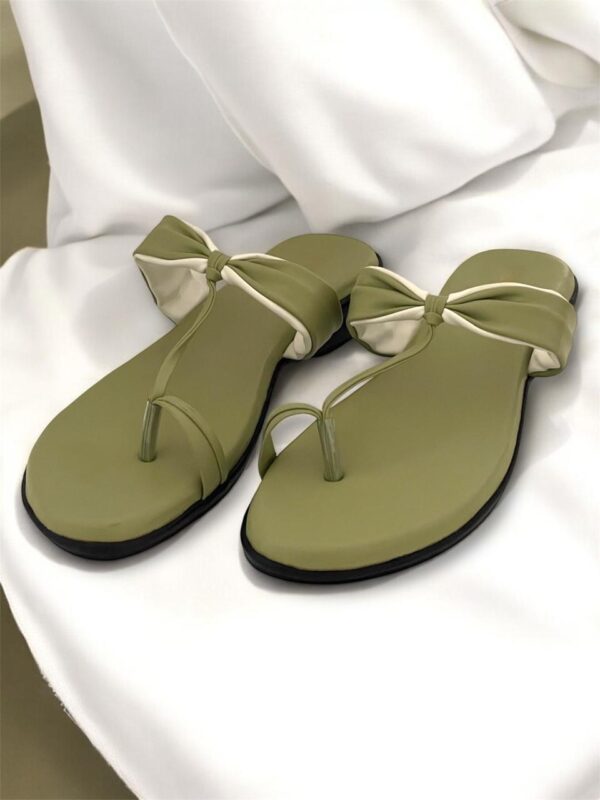 MUSHROOM Bow-Knot Sandals