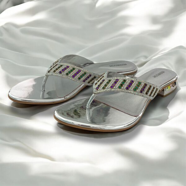 MUSHROOM Embellished Sandals