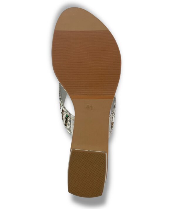 MUSHROOM Embellished Sandals