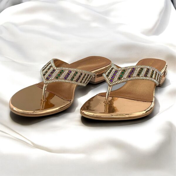 MUSHROOM Embellished Sandals