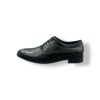 MUSHROOM Black Lace-Up Formal Shoes