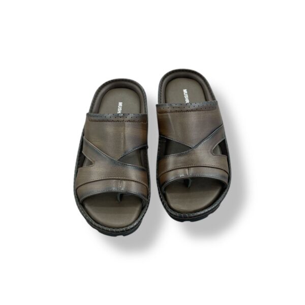 Men Casual Slippers - Black & Brown