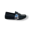 Mushroom Classic Loafers-BLACK & TAN