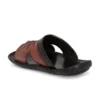 2803-BROWN_BLACK-D_720x Hitz Men's Leather Open Toe Slippers