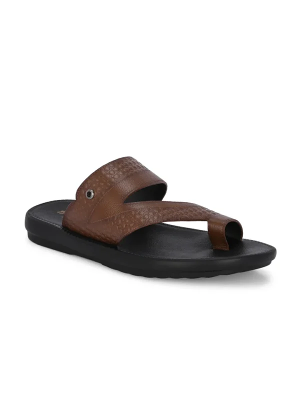 963-TAN-A_720x Hitz-Men's Leather Daily Wear Slippers