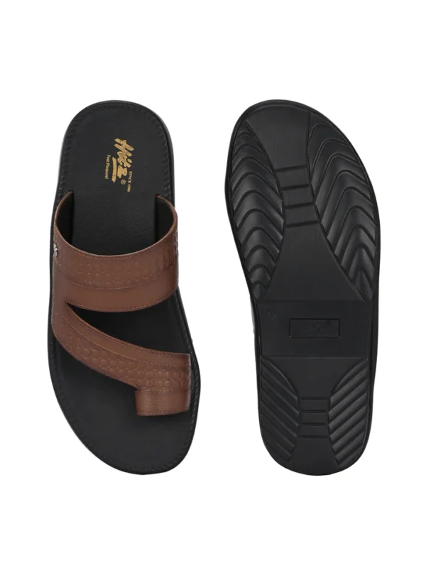 963-TAN-F_720x Hitz-Men's Leather Daily Wear Slippers