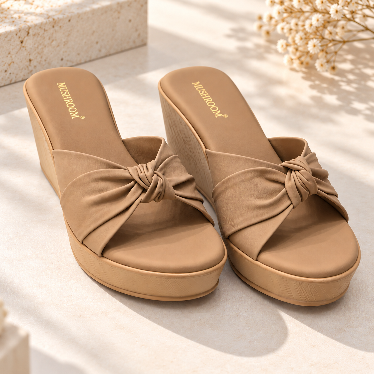 Women's Bow Wedges