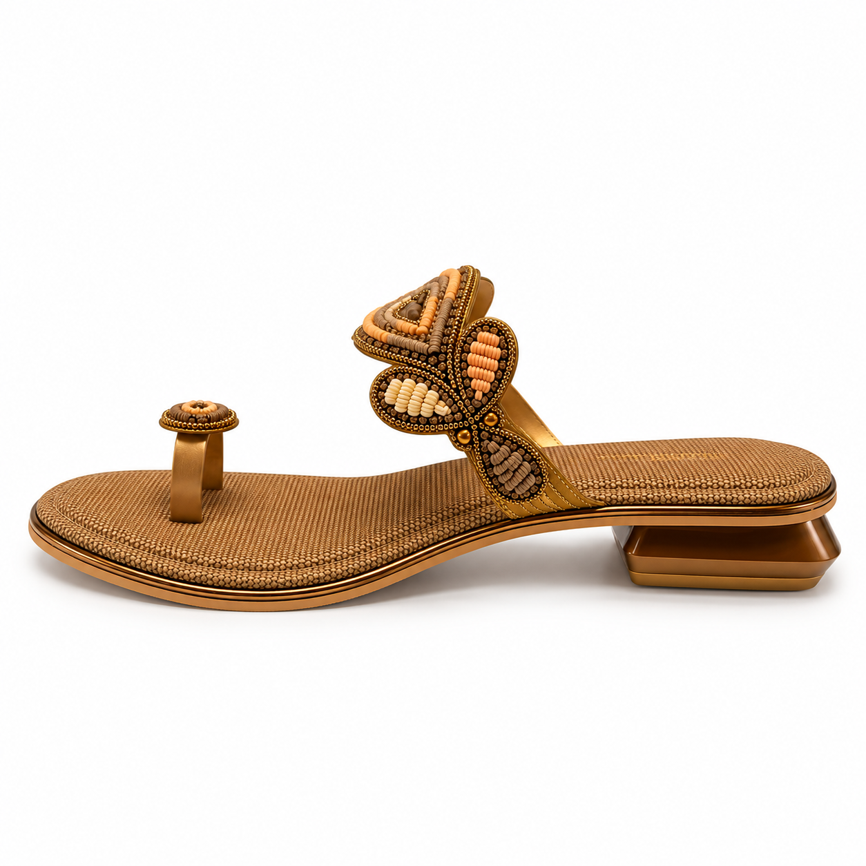 MUSHROOM Women's Beaded Ethnic Sandals