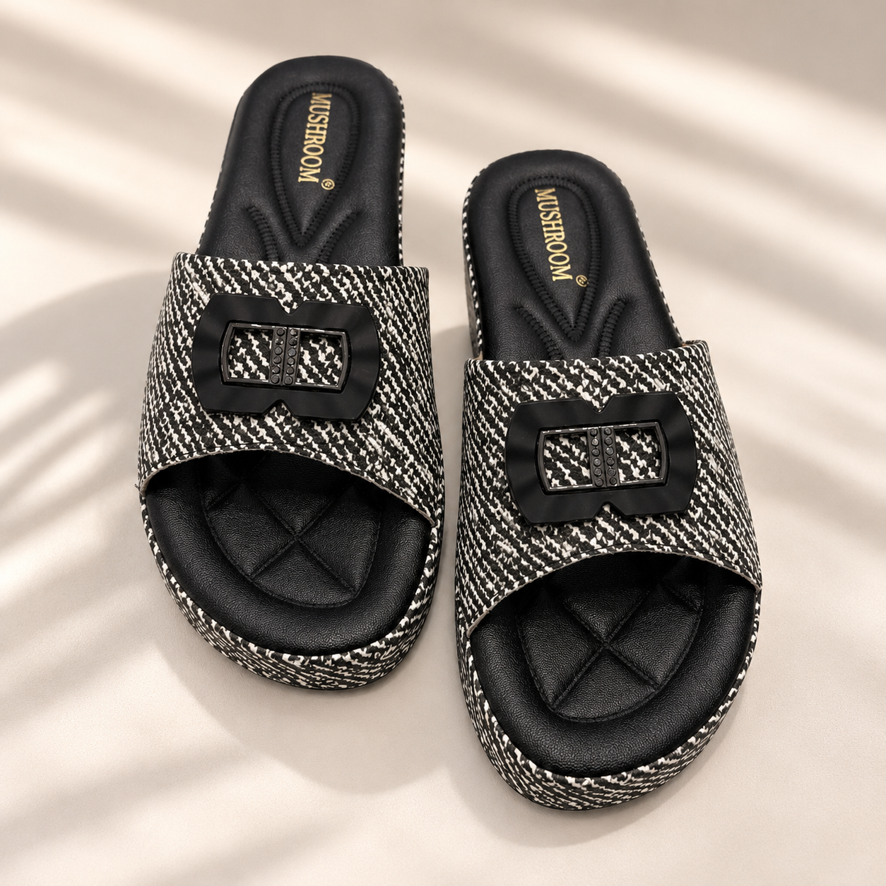 2506e968-3b1d-498a-a4cc-a033eb2bb7d5 Women's Printed Comfort Slides