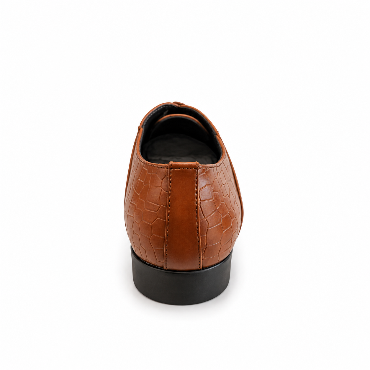 MUSHROOM Men's Textured Premium Derby Shoes