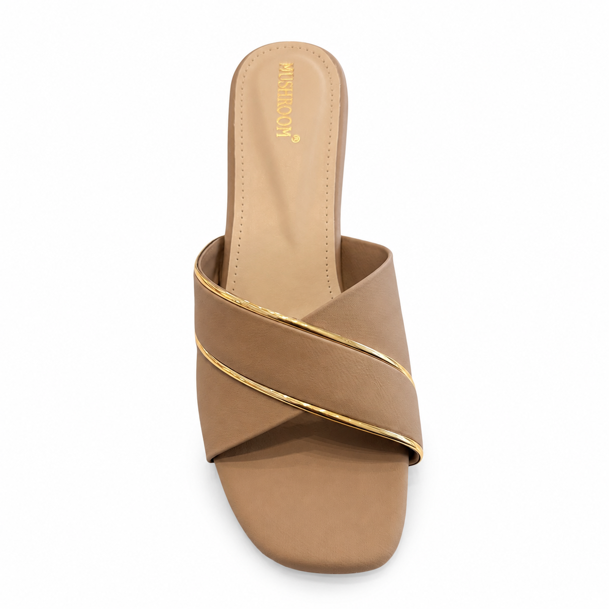 Cross-Strap Sandals