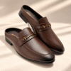 Men's Buckle Mule