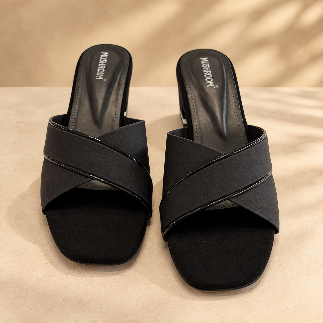 Cross-Strap Sandals
