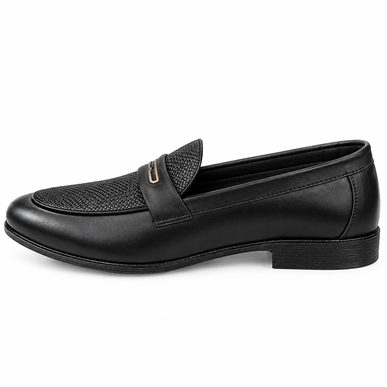 Men’s Textured Strap Loafers