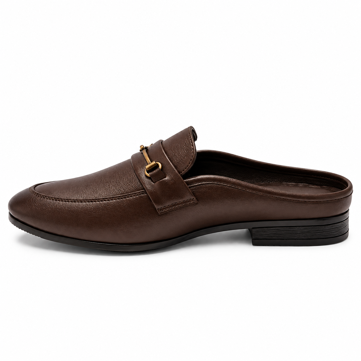 Men's Buckle Mule