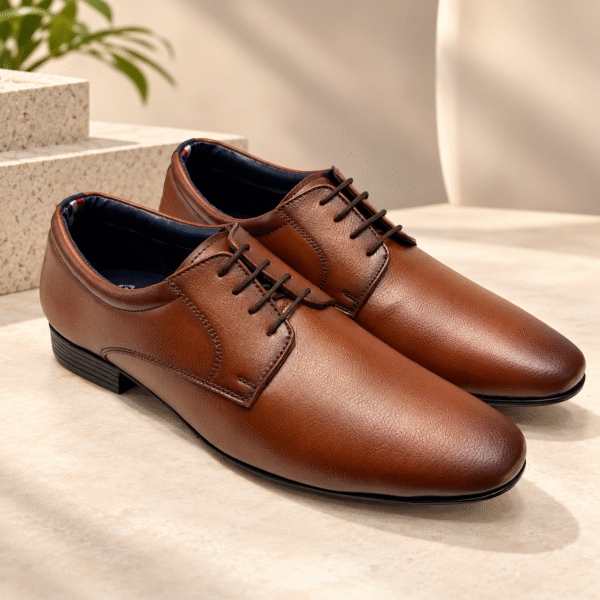 MUSHROOM Men's Derby Formal Shoes