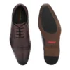 Men Premium Leather Lace-Up Formal Derby Shoes