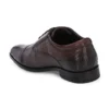 Men Premium Leather Lace-Up Formal Derby Shoes